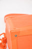Louis Vuitton Orange Embossed Leather Soft Trunk Crossbody Bag