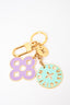 Louis Vuitton Pink/Blue 'Porte Cles' Key Bag Charm