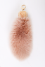 Louis Vuitton Pink Fox Fur Key Chain