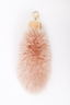 Louis Vuitton Pink Fox Fur Key Chain