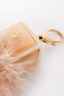 Louis Vuitton Pink Fox Fur Key Chain