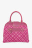 Louis Vuitton Pink Monogram Denim Linda Top Handle