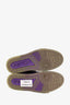 Louis Vuitton Purple Suede High Top Trainer Size 5