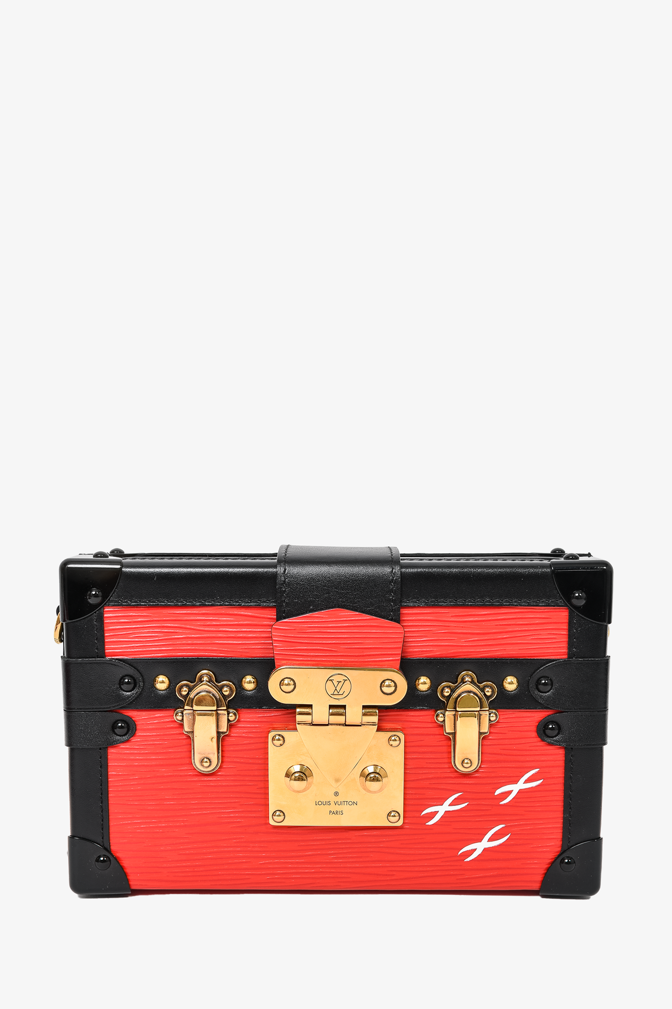Louis Vuitton Red Epi Petite Malle - BagAddicts Anonymous