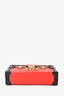 Louis Vuitton Red Epi Leather Petite Malle Crossbody Bag