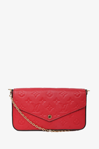 Felicie pochette red hot sale