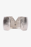 Louis Vuitton Silver Toned 'Essential V Colorama' Cuff Set