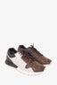 Louis Vuitton Tri-Colour Runaway Monogram Sneakers Size 9