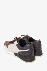 Louis Vuitton Tri-Colour Runaway Monogram Sneakers Size 9