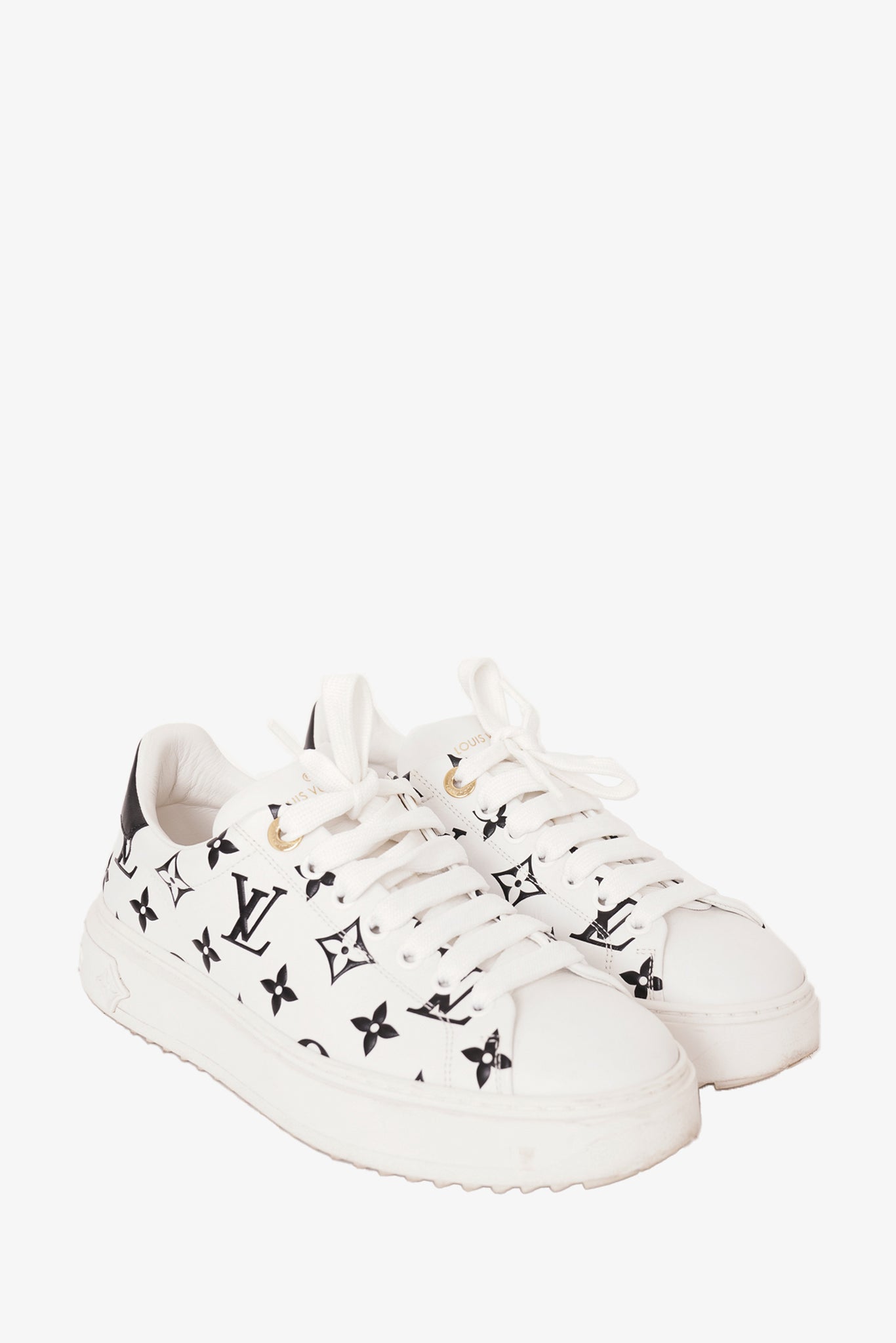 Used Louis Vuitton Timeout Low Top Sneakers Size 8 / IT 38.5