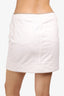 Louis Vuitton White Denim Skirt Size 38
