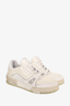 Louis Vuitton White Leather Trainer Size 6.5 'As Is'