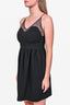 Love Moschino Black Lace Halterneck Dress Size 8