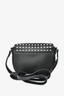 Love Moschino Black Leather Studded Crossbody Bag