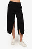 MM6 Maison Margiela Black Slit Loose-fit Track Pants Size XS