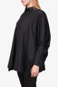 MM6 Maison Martin Margiela Black Cotton Oversized L/S Shirt Size S