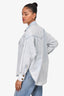 Zimmermann Blue Denim Button-Up Blouse Size 4