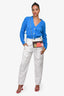 Isabel Marant White Cotton Cargo Pants Size 36
