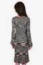M Missoni Black/Cream Knit Dress Size 8