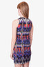 M Missoni Multicolor Printed Sleeveless Dress Size 38