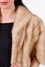 Canada Mink Beige Fur Bolero