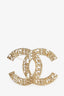 Pre-loved Chanel™ Gold Tone CC Brooch