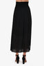 Isabel Marant Black Ruched Maxi Skirt Size 34