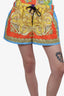 Versace Multicolor Printed Swim Trunks Size 6 Mens