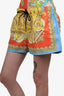 Versace Multicolor Printed Swim Trunks Size 6 Mens