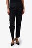Max Mara Black Silk Trousers Size 4