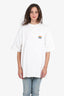 Balenciaga White Cotton 'LGBTQ' Graphic T-Shirt Size M Men's