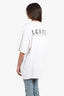 Balenciaga White Cotton 'LGBTQ' Graphic T-Shirt Size M Men's