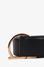 Salvatore Ferragamo Black Leather Belt Size 90