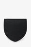Gucci Black Grained Leather 'GG' Logo Coin Purse