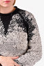 Brunello Cucinelli Black/White Knit Sweater Size M