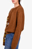Hermès Wool/Cashmere Brown/Green 'Couleurs en cours' Sweater Size L Mens