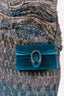 Gucci Teal Velvet Mini Dionysus Crossbody Bag