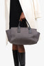 Brunello Cucinelli Grey Top Handle Bag