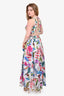 PatBO White Zamia Sleeveless Cut-Out Beach Dress size L