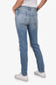 Khaite Blue Denim Ripped Slim Jeans Size 24