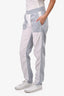 MM6 Maison Margiela White/Grey Cotton Skinny Pants Size 42