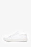 Common Projects White Leather Low Top Sneakers Size 37