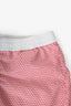 Fendi Red Printed Logo Swimsuit Size 11 Kids