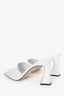 Giuseppe Zanotti White Patent Leather Sandals Size 37
