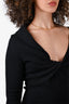 Alexander McQueen Black Wool  Dress Size M
