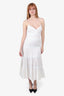 Ralph Lauren Black Label White Tiered Dress Size 10
