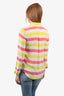 Equipment Femme Multicolor Striped Silk Shirt size Small