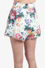 Zimmermann Multicolor Floral Printed Shorts Size 1
