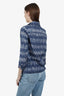 Marni Blue/White Pattern Long Sleeve Shirt size 42