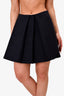 Marni Blue Pleated Mini Skirt Size 42